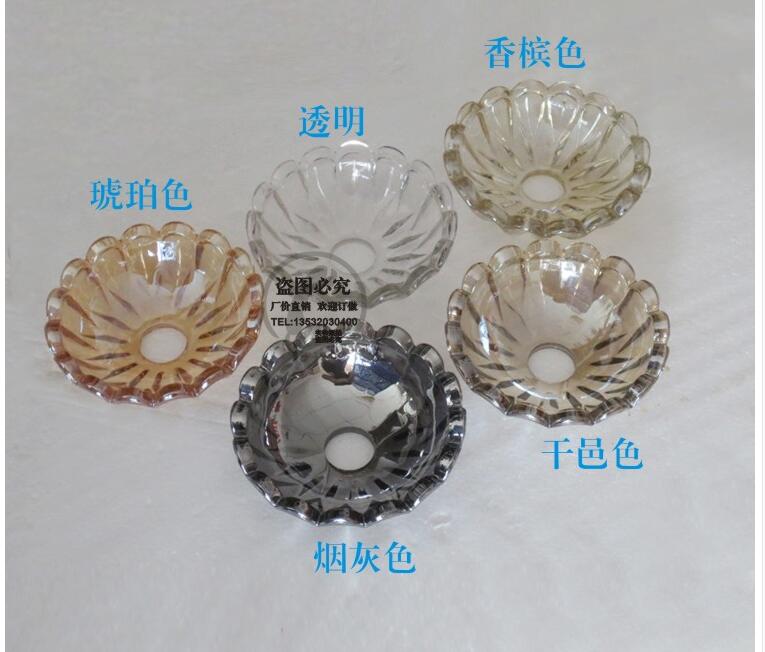 d120mm crystal chandelier glass plate four colors light accessorie round plate with k9 crystals 6pieces a lot