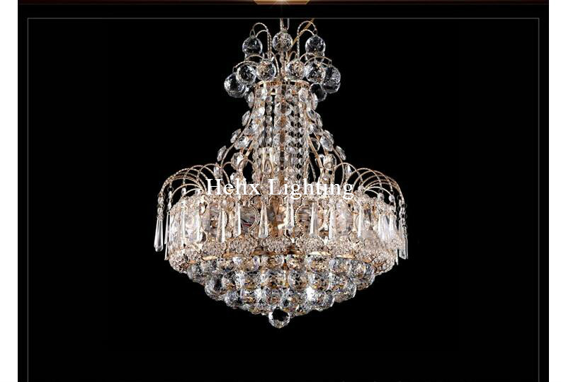 d500mm led luxury golden north european top k9 champagne crystal chandelier light el hall living room dining room ac 110-240v