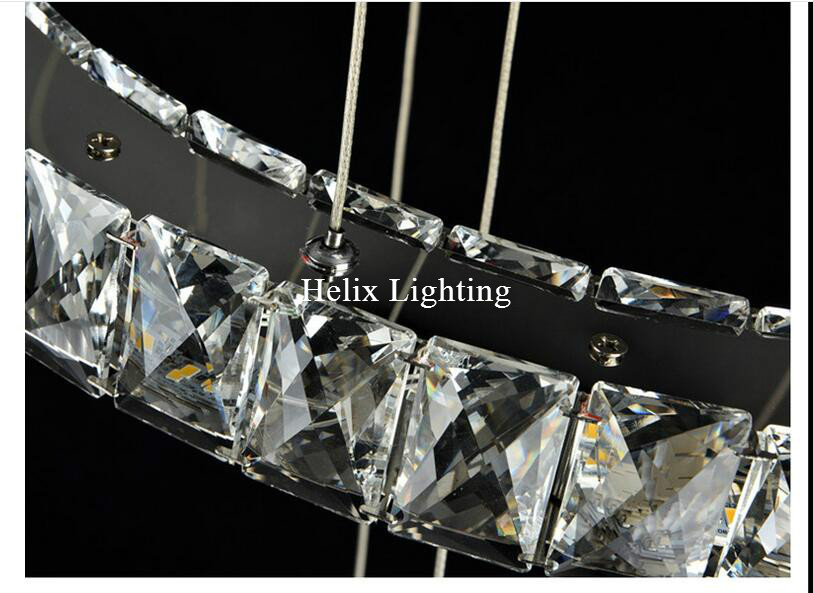 d550mm led modern crystal ceiling light for living room luminaria rgb 60w ceiling lamp fixture for bedroom ac guaranteed