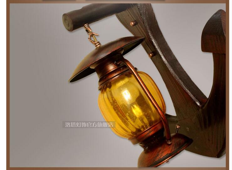 decorative wooden yellow wall lamp lights for bedroom home lighting,tiffany bohemia wall sconce wall lighting