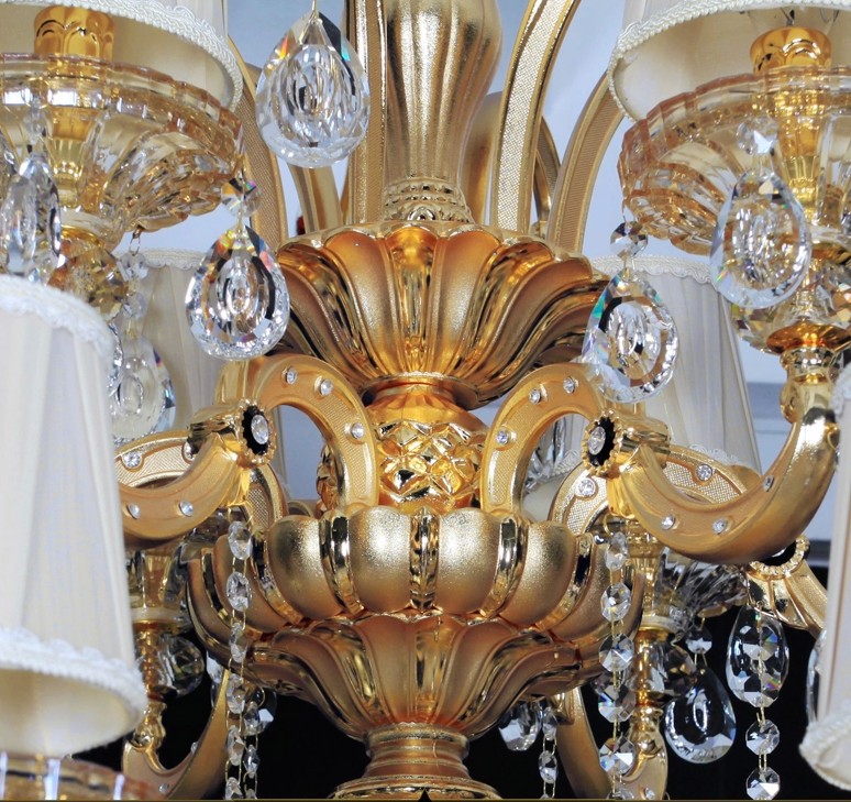 fast 2014 newest arrival el golden crystal chandelier lamp with 40 metal arms sy4026/40l d1500mm h2800mm