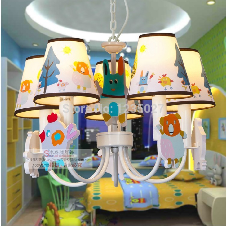 fast 5l d550mm lovely children's bedroom chandelier/ american garden chandelier/ decoration design children lighting