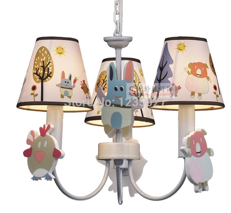 fast 5l d550mm lovely children's bedroom chandelier/ american garden chandelier/ decoration design children lighting