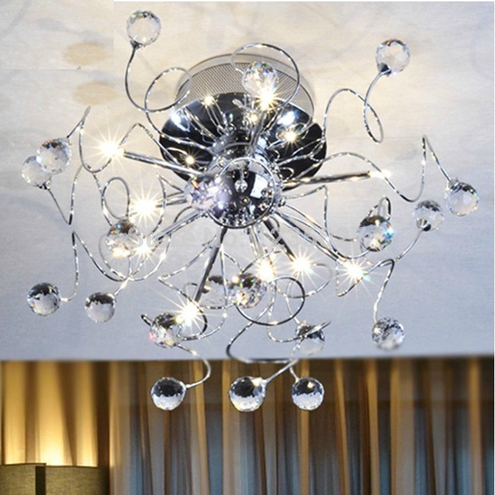 fast k9 crystal chandelier with 9 lights in globe shape sy4068/9l g4 bulbs d560mm h400mm