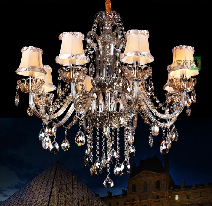 fast k9 crystal lighting modern chandelier smokey lights lighting fashion crystal chandelier newly design