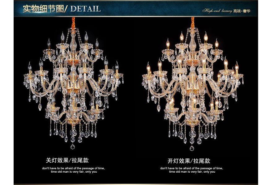 golden crystal chandelier lustre crystal chandelier d950mm 24arms e14 e14 optional lustres de cristal chandelier