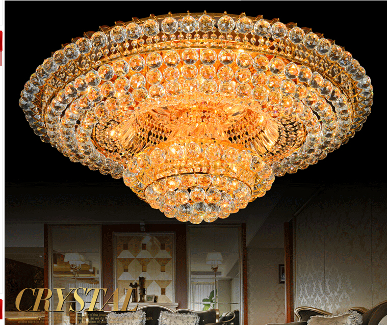 golden diamond design crystal ceiling light fixture modern lustre crystal light fitting home deco cristal lamp