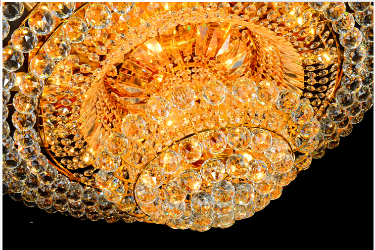 golden diamond design crystal ceiling light fixture modern lustre crystal light fitting home deco cristal lamp