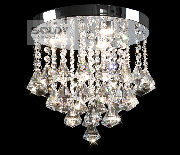 led ceiling lamp chandelier lighting chrome lustre fixtures sy1626 d120mm ac guaranteed