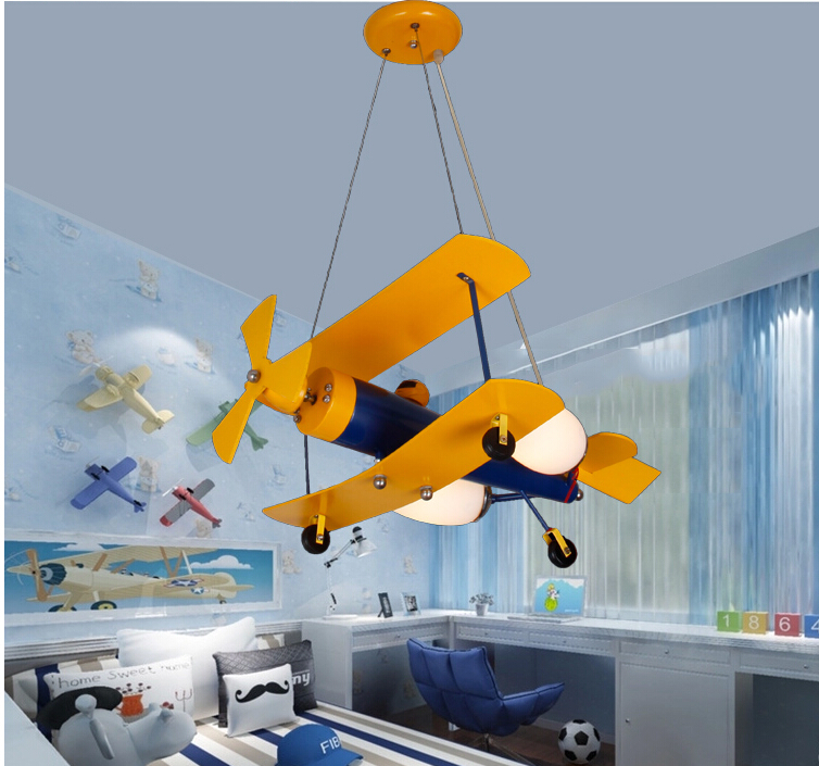 led children lamp children pendant lamp children room lights children bedroom light aircraft led ceiling lighting