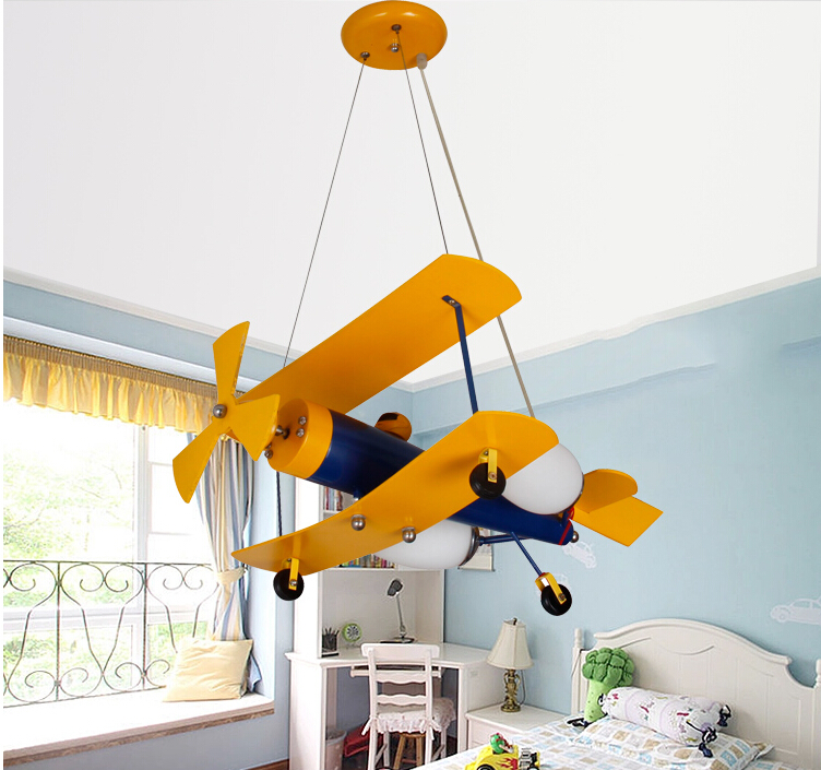 led children lamp children pendant lamp children room lights children bedroom light aircraft led ceiling lighting