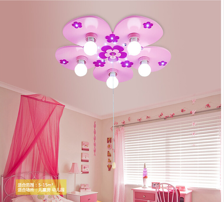 led flower children ceiling lamps creative personality cartoon klds ceiling lighting d550mm ac remote controlling