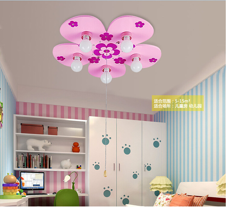 led flower children ceiling lamps creative personality cartoon klds ceiling lighting d550mm ac remote controlling