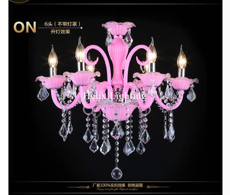 lovely pink k9 clear crystal chandelier lustre crystal chandelier optional lustres de cristal chandelier ac guaranteed