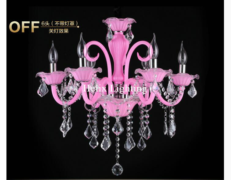 lovely pink k9 clear crystal chandelier lustre crystal chandelier optional lustres de cristal chandelier ac guaranteed