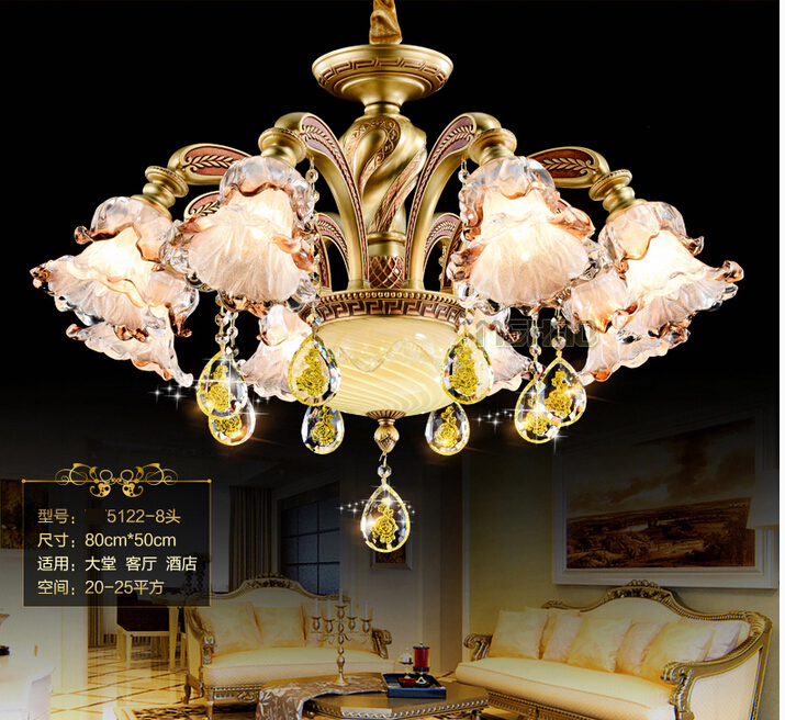 luxurious k9 crystal chandelier modern crystal chandelier lamp / light / lighting fixture ac guaranteed