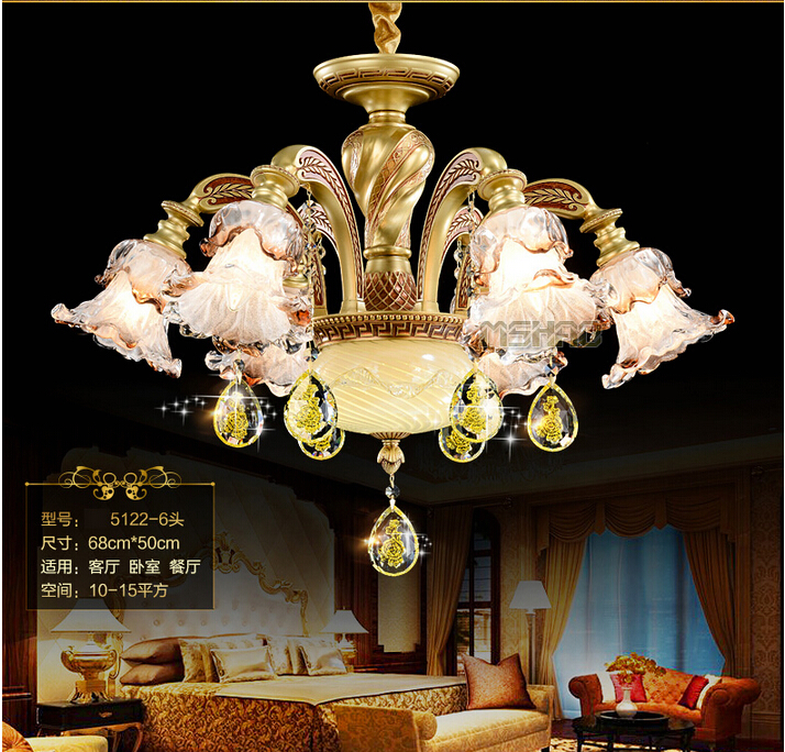 luxurious k9 crystal chandelier modern crystal chandelier lamp / light / lighting fixture ac guaranteed