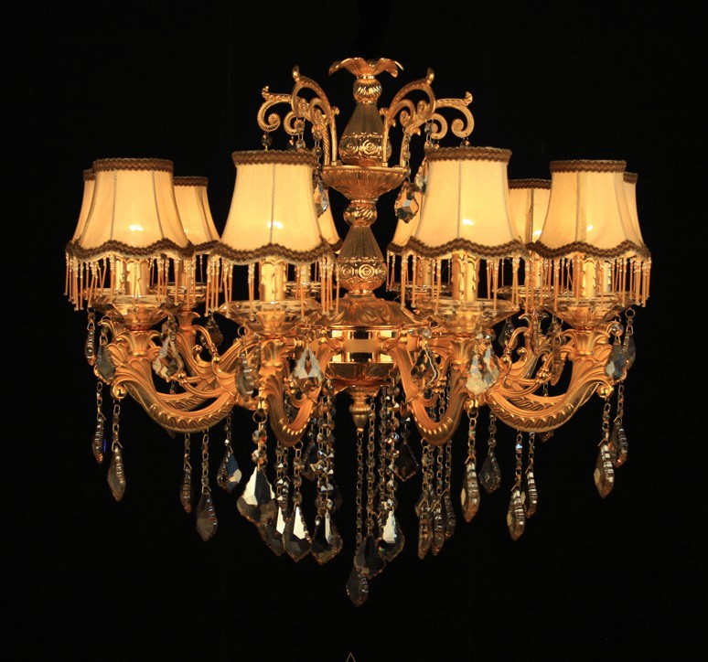 luxury shades included gold color crystal chandelier candle light classic silver chandelier pendant lamp ready stock sy4003/10l