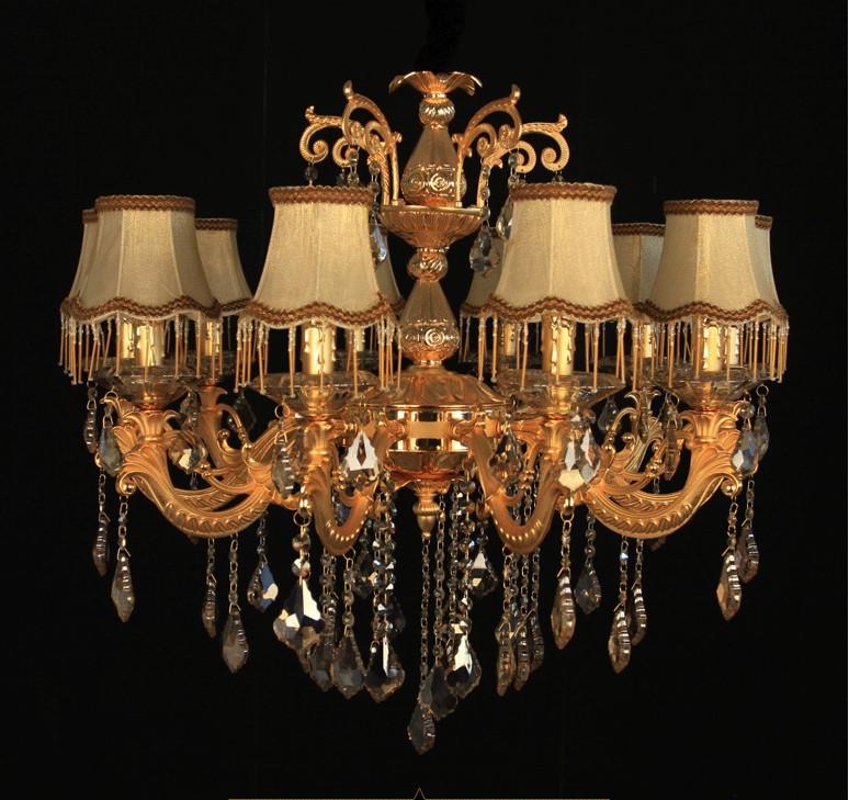 luxury shades included gold color crystal chandelier candle light classic silver chandelier pendant lamp ready stock sy4003/10l