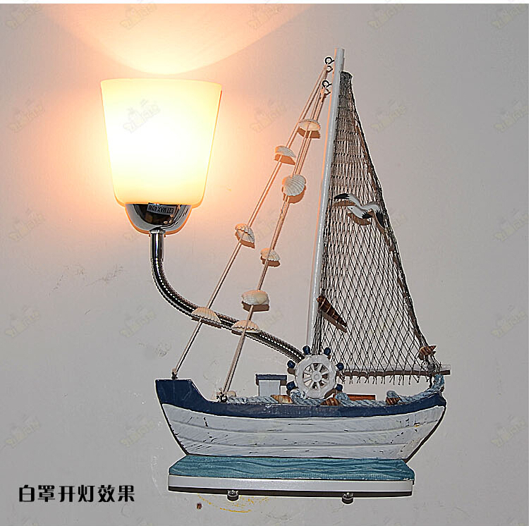 mediterranean sea style wall lamp children room wall light bedside lamp led children wall lamp lighting