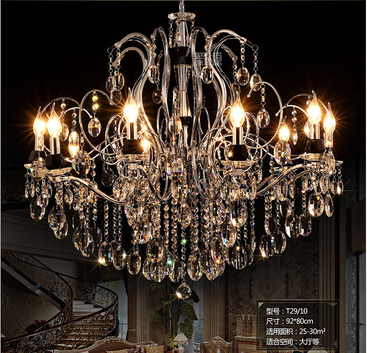 modern candle chandelier crystal chandelier lustres de cristal deco contemporary modern chandelier indoor lamp