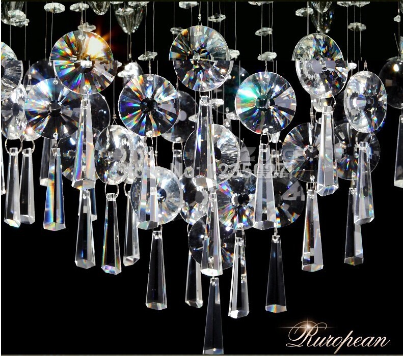 modern ceiling lights for living room lighting crystal ceiling light fixtures for bedroom 3size for selection