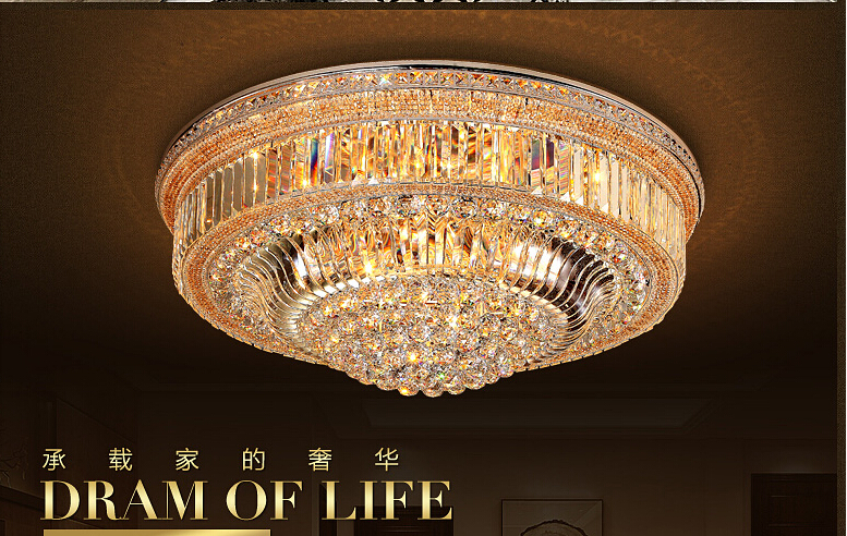 modern crystal ceiling lamp light home decorative lustres light crystal lighting fixture e14 110v/220v