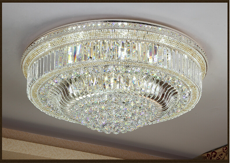 modern crystal ceiling lamp light home decorative lustres light crystal lighting fixture e14 110v/220v