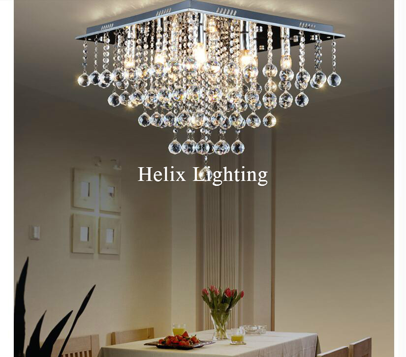 modern crystal ceiling lights for living room luminarias para sala plafon led crystal ac ceiling lamp fixtures