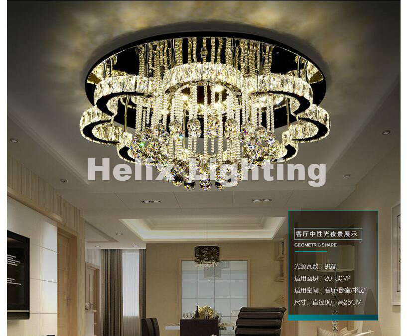 modern crystal ceiling lights living room luminarias para sala square led crystal ceiling lamp fixtures led lamp