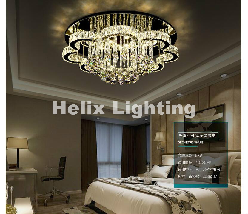 modern crystal ceiling lights living room luminarias para sala square led crystal ceiling lamp fixtures led lamp