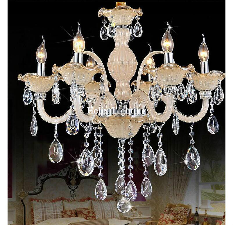 modern crystal chandelier living room lustres de cristal ac e14 decoration chandeliers home lighting indoor lamp