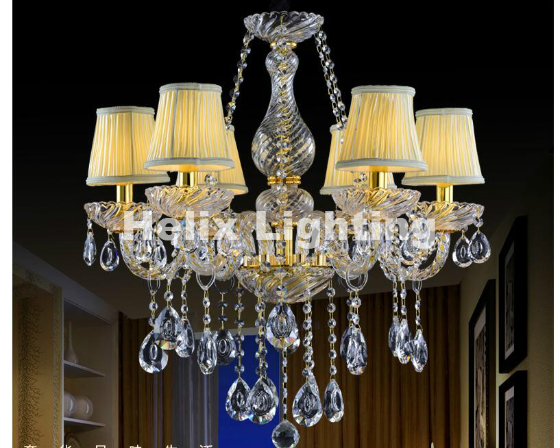 modern crystal chandelier living room lustres de cristal decoration tiffany pendants and chandeliers home lighting