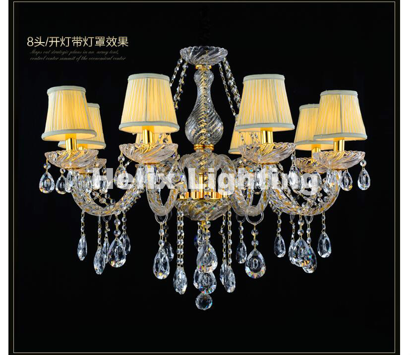 modern crystal chandelier living room lustres de cristal decoration tiffany pendants and chandeliers home lighting