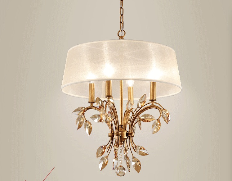 modern crystal chandeliers for living room light modern lamps lustre lighting led bulbs 4l and 6l for selection