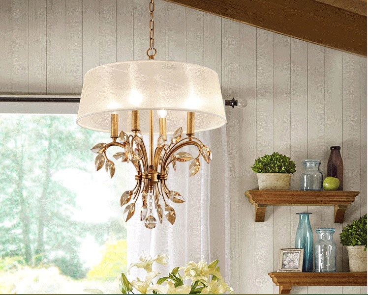 modern crystal chandeliers for living room light modern lamps lustre lighting led bulbs 4l and 6l for selection