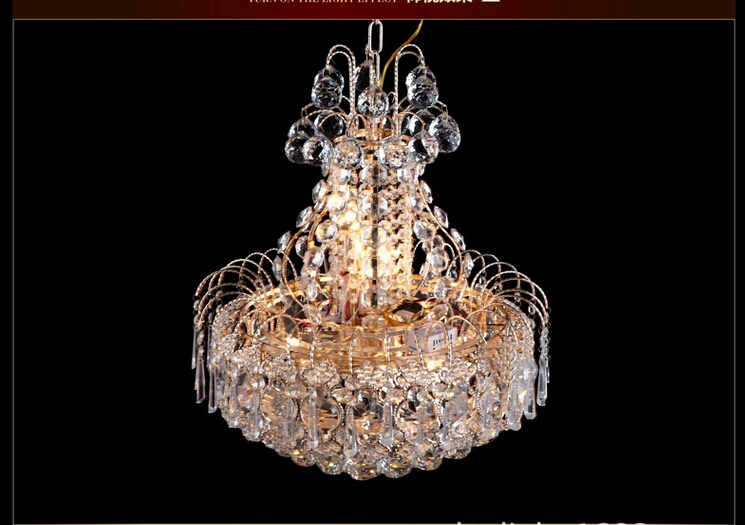 modern d480mm luxury k9 crystal chandelier lamp k9 clear crystal el hall light led crystal pendant guaranteed