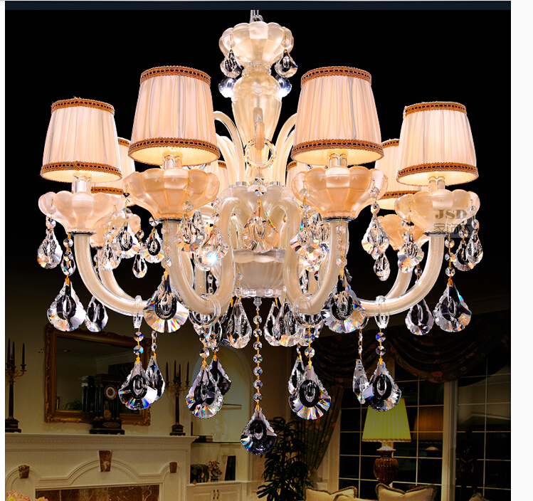 modern decoration modern crystal chandelier lampshades k9 glass chandeliers lustres de sala moderno dining room chandlier light