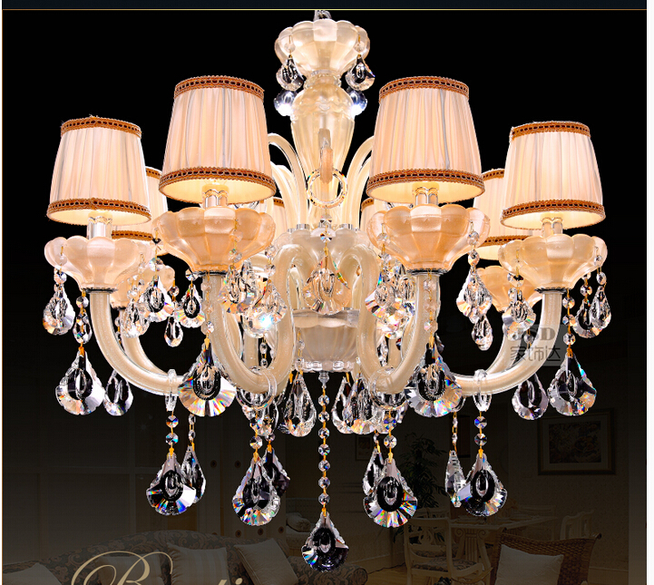 modern decoration modern crystal chandelier lampshades k9 glass chandeliers lustres de sala moderno dining room chandlier light