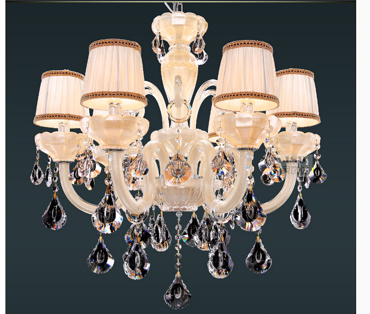 modern decoration modern crystal chandelier lampshades k9 glass chandeliers lustres de sala moderno dining room chandlier light