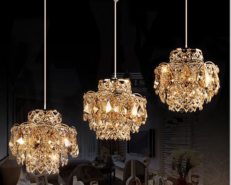 modern led crystal pendant lamp ceiling lamp chandelier dining room lighting guaranteed