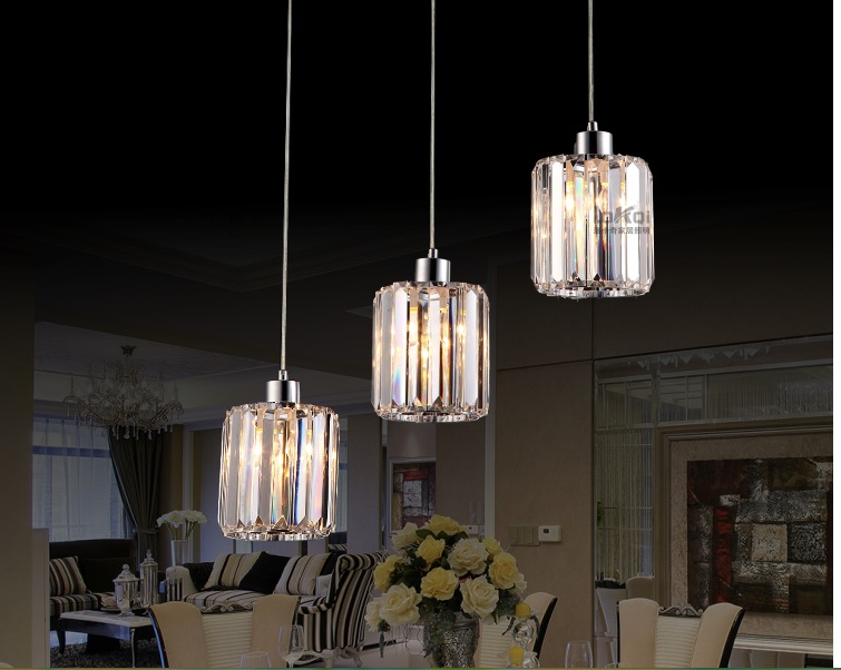 modern lighting k9 crystal lamp ceiling lamp pendant lamp restaurants bedroom ac