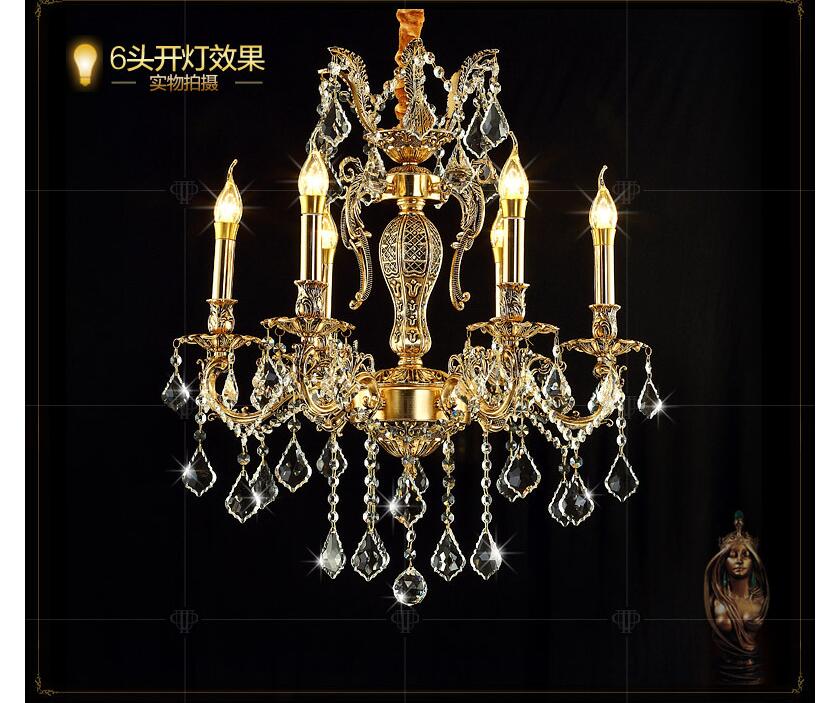 modern lustres brass color led crystal chandelier zinc alloy ac k9 crystal chandelier lighting