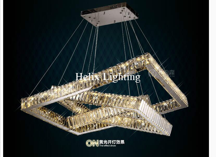 modern luxury newly european top k9 champagne crystal pendant light el hall living room dining room ac 110-240v