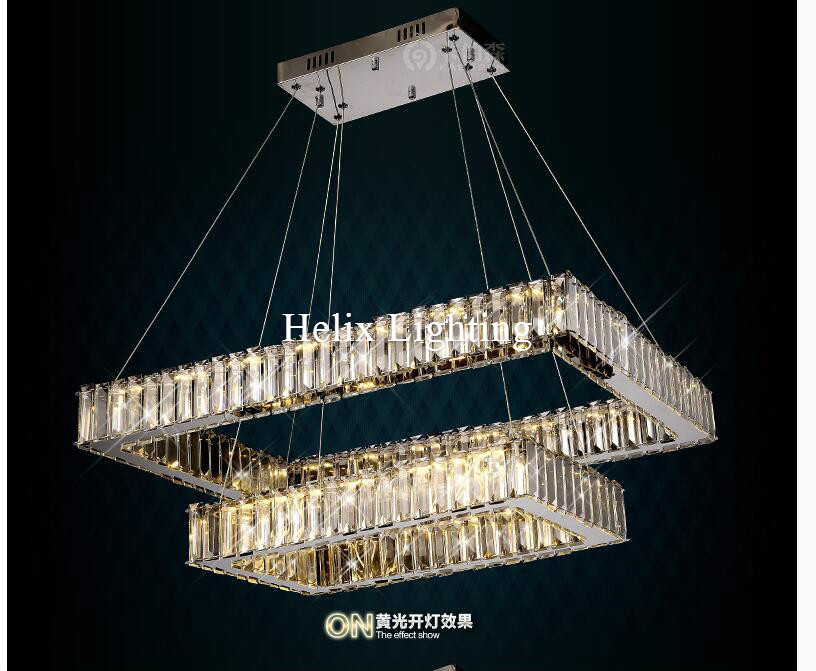 modern luxury newly european top k9 champagne crystal pendant light el hall living room dining room ac 110-240v