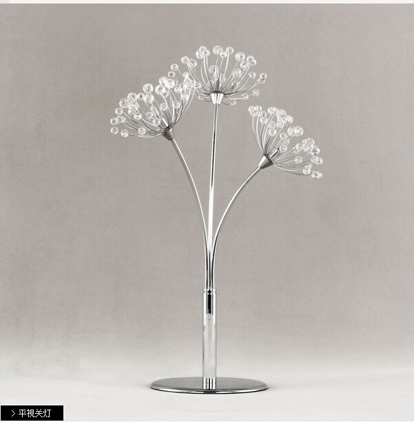 modern luxury table lamp ofhead quality romantic decoration lamp d300mm h430mm