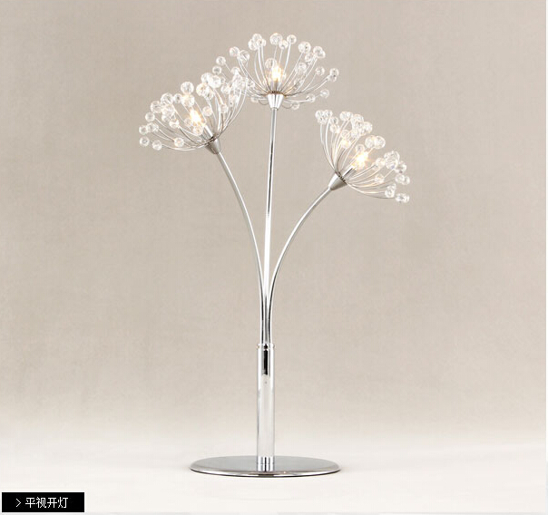 modern luxury table lamp ofhead quality romantic decoration lamp d300mm h430mm