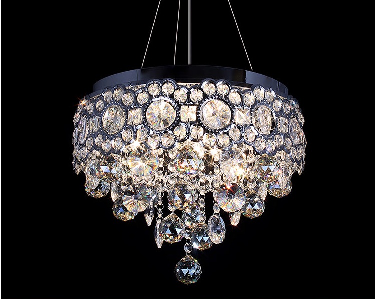 modern round crystal ceiling light fixture k9 crystal ceiling light decorated d200mm d400mm guaranteed !