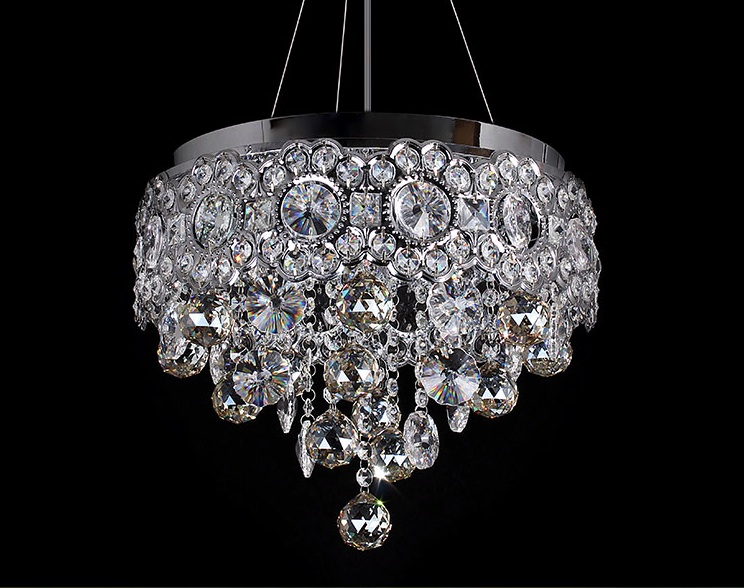 modern round crystal ceiling light fixture k9 crystal ceiling light decorated d200mm d400mm guaranteed !