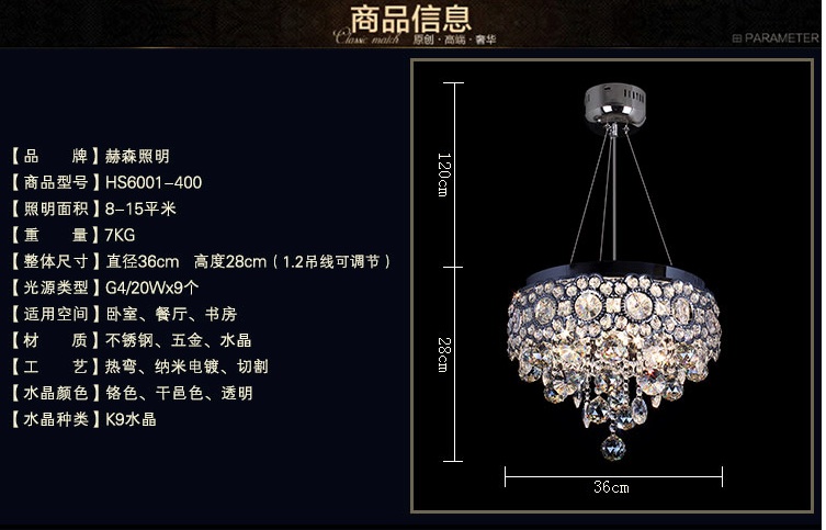 modern round crystal ceiling light fixture k9 crystal ceiling light decorated d200mm d400mm guaranteed !